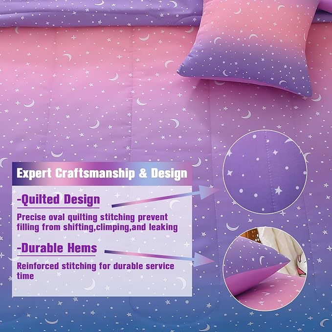 Microfiber Comforter Set - Full - 6 Piece