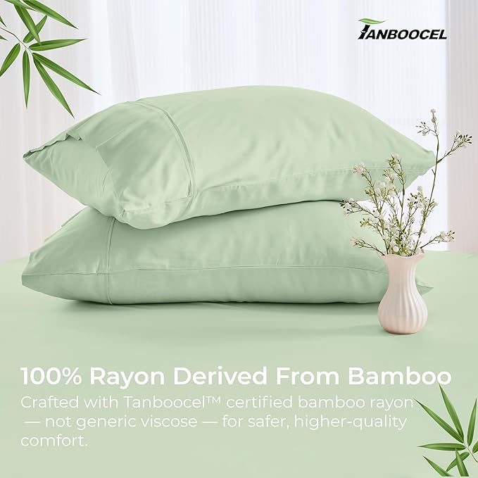 Bamboo Bed Sheet Set - Standard - 2 Pack