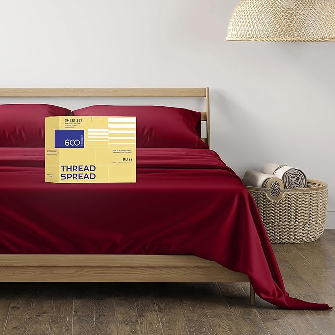 Cooling Bed Sheet Set - Full - 16 in Deep Pocket - 4 Piece