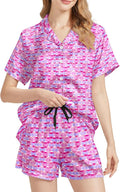 Women's Pajama Set - Short Sleeve - 2 Piece