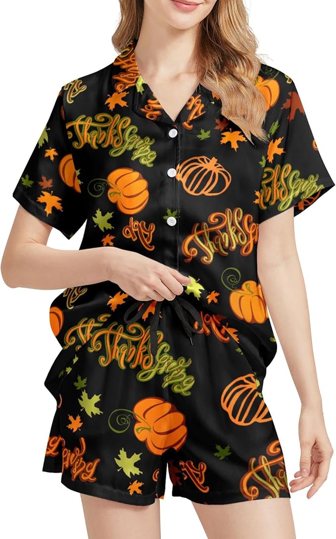 Women's Pajama Set - Short Sleeve - 2 Piece