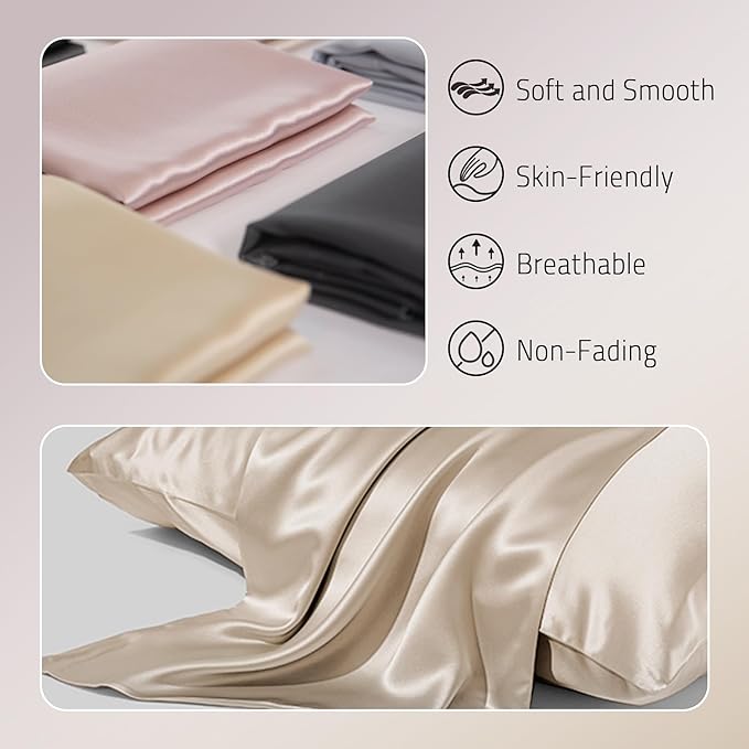 Mulberry Silk Pillowcase - Queen