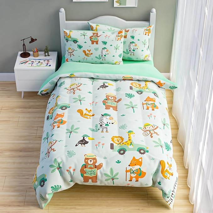 Microfiber Comforter Set - Full - 98 x 86 in - 4 Piece