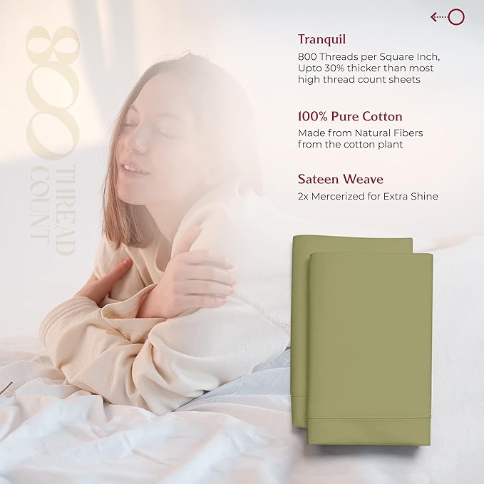 Linen Cooling Pillowcase Set - King - 2 Piece