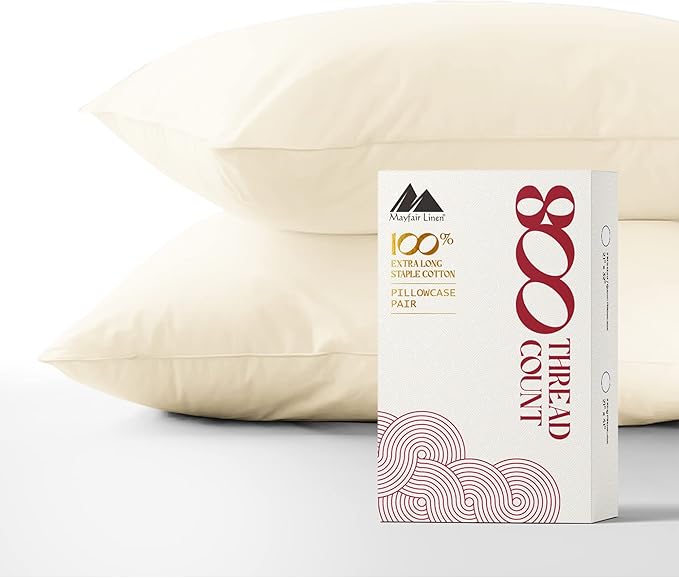 Linen Cooling Pillowcase Set - King - 2 Piece