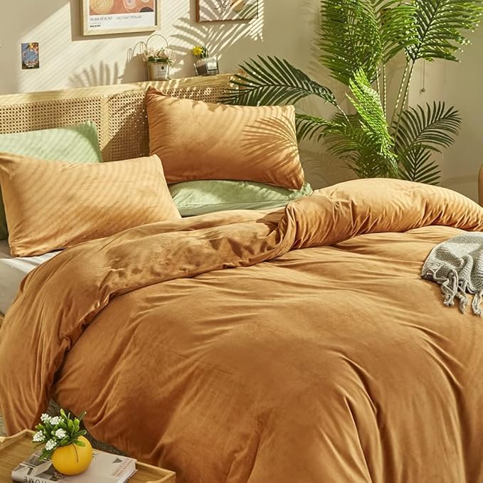 Velvet Comforter Set - Queen - 3 Piece