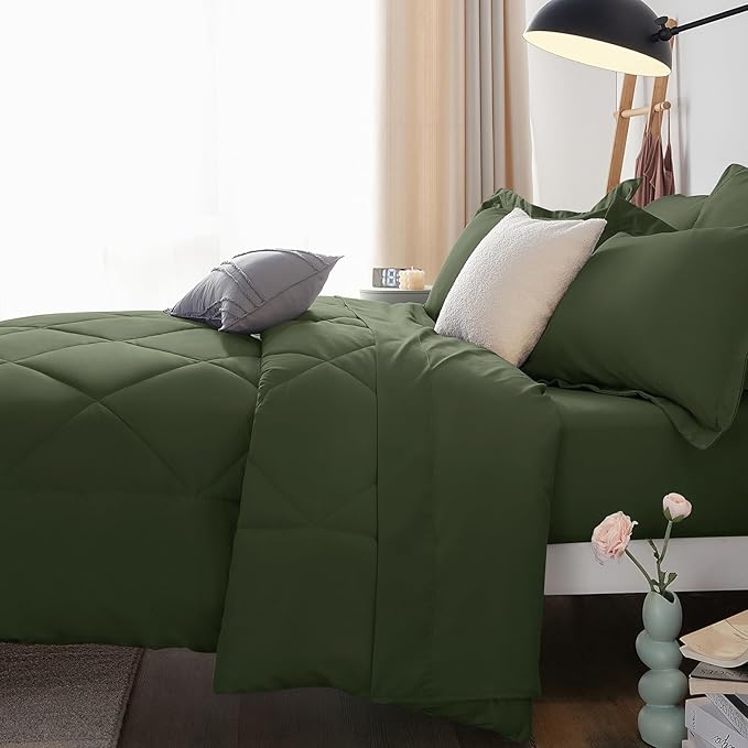 Down Alternative Comforter Set - King - 7 Piece