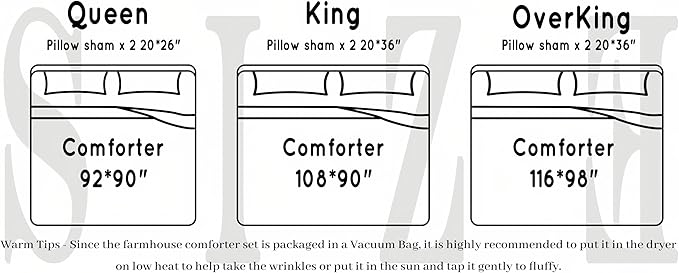 Comforter Set - King - 3 Piece