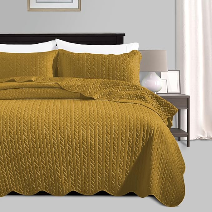 Microfiber Quilt Set - California King - 8 Pack