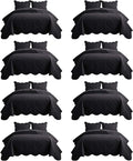 Microfiber Quilt Set - King - 8 Pack
