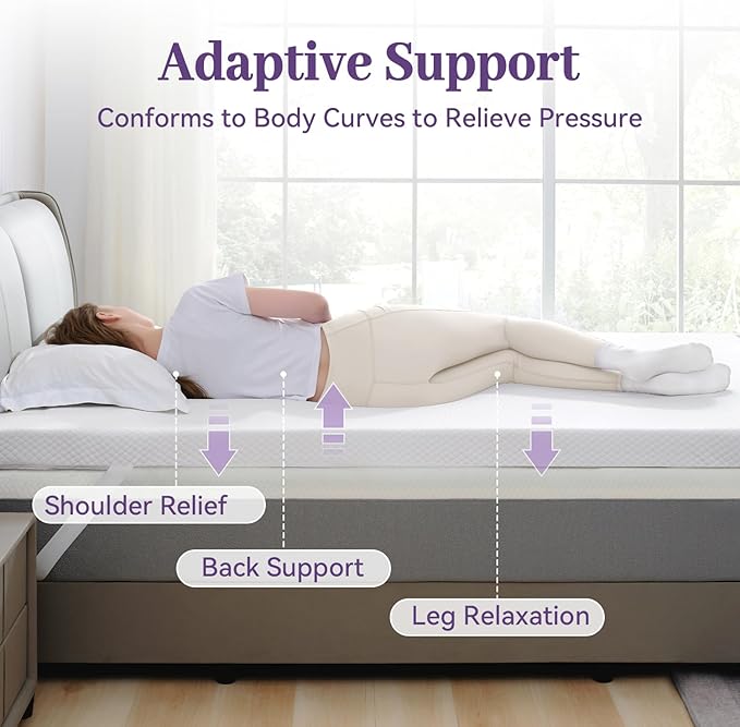 Memory Foam Mattress Topper - Twin XL
