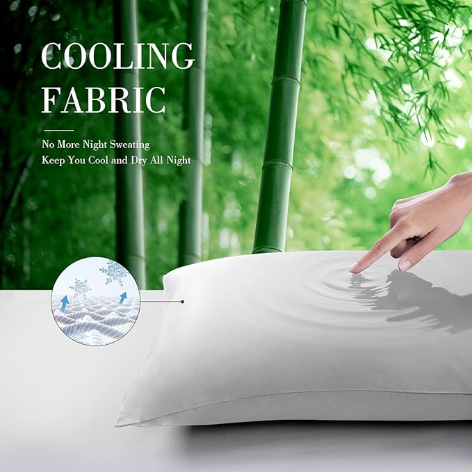 Cooling Pillowcase Set - Queen - 20 x 30 in - 2 Piece