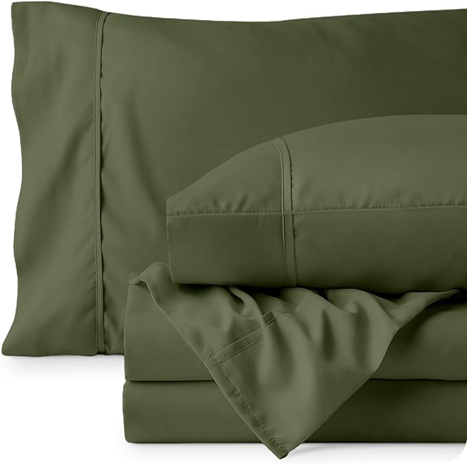 Microfiber Bed Sheet Set - California King - 4 Piece
