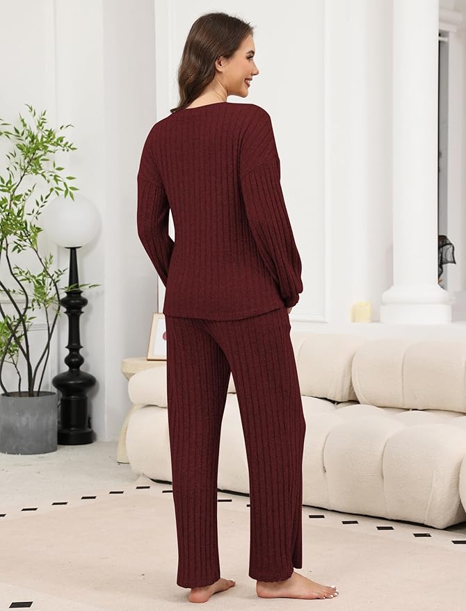 Women's Pants Pajama Set - Long Sleeve - 2 Piece