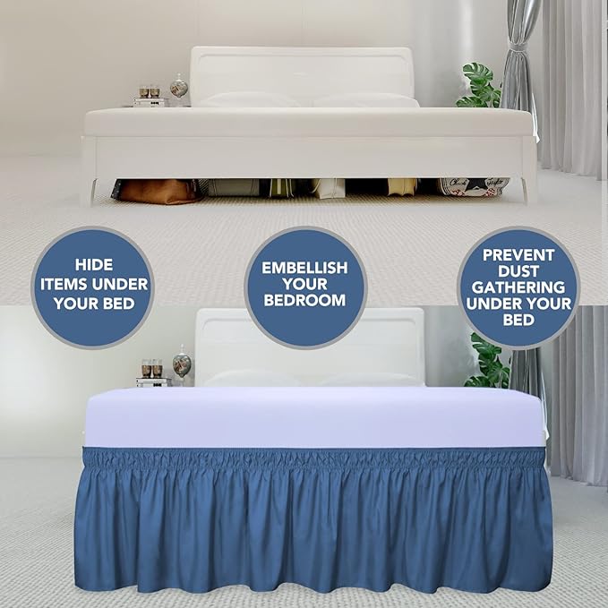 Bed Skirt - King - 14 in Drop