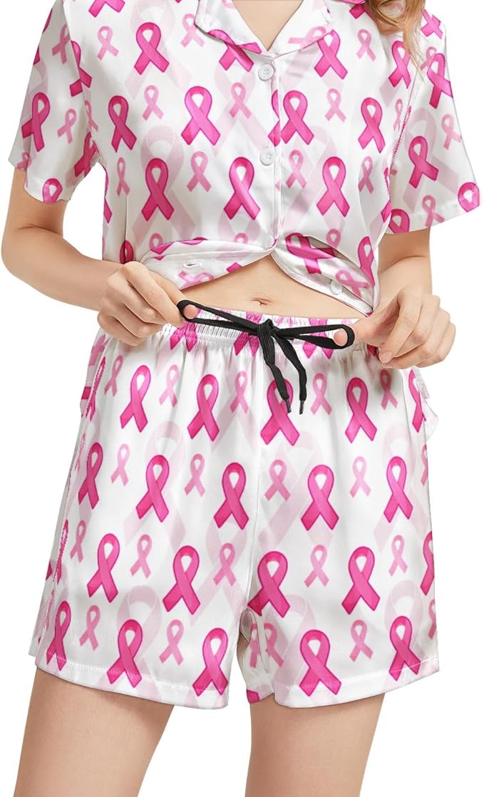 Women's Pajama Set - Short Sleeve - 2 Piece