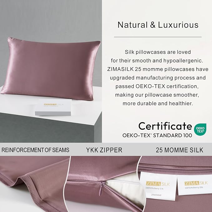 Mulberry Silk Pillowcase - King