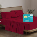Cooling Bed Sheet Set - Queen - 16 in Deep Pocket - 4 Piece