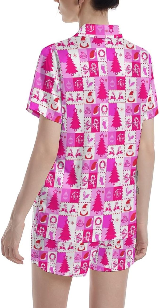 Women's Pajama Set - Short Sleeve - 2 Piece