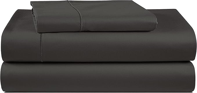 Linen Bed Sheet Set - Twin