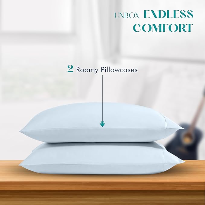 Linen Cooling Pillowcase Set - King - 2 Piece