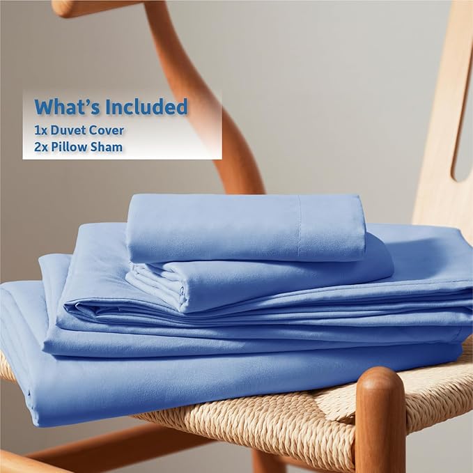 Duvet Cover Set - King - 104 x 90 in - 3 Piece