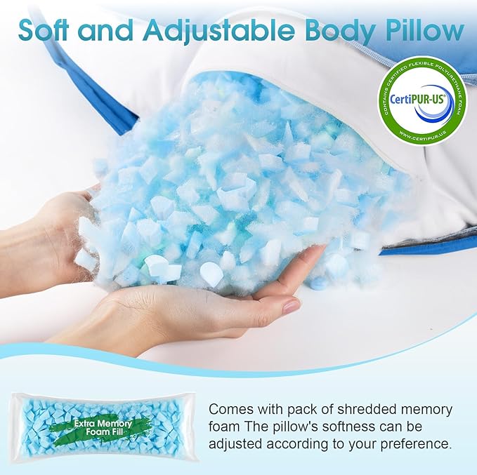 Memory Foam Body Pillow