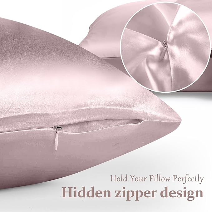 Mulberry Silk Cooling Pillowcase Set - King - 2 Pack