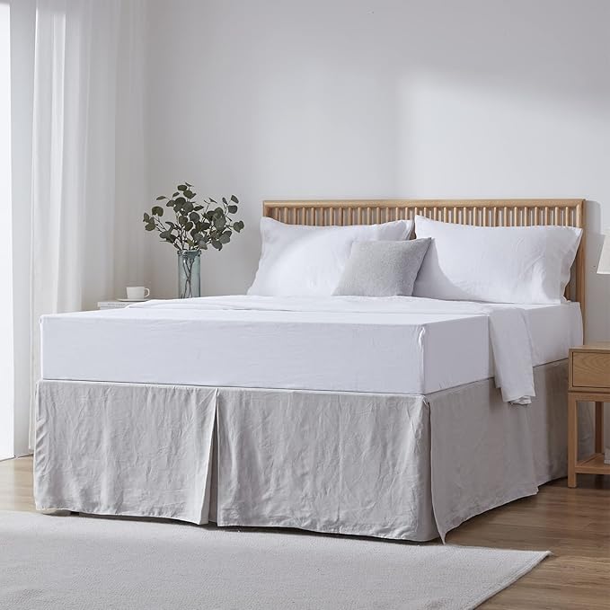 Linen Bed Skirt - Queen