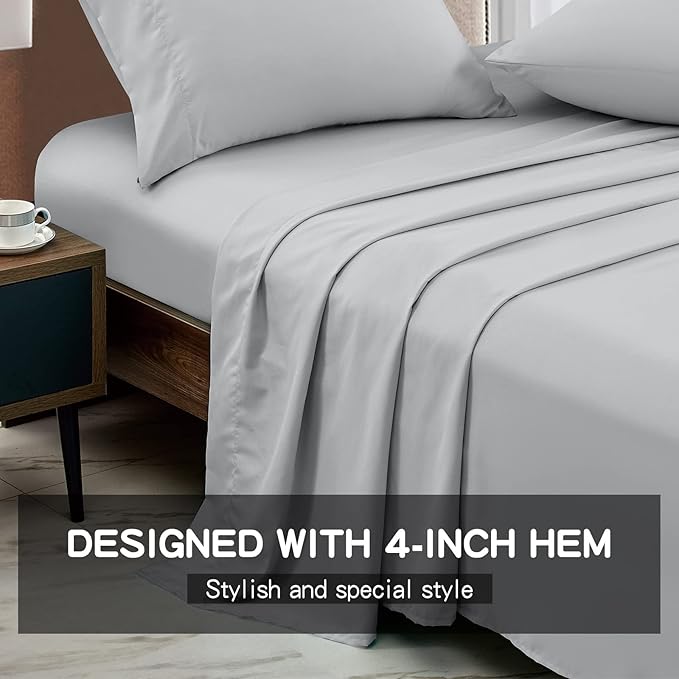 Microfiber Flat Sheet - King