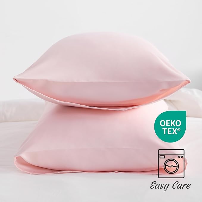Microfiber Pillowcase Set - Queen - 20 x 30 in - 2 Pack