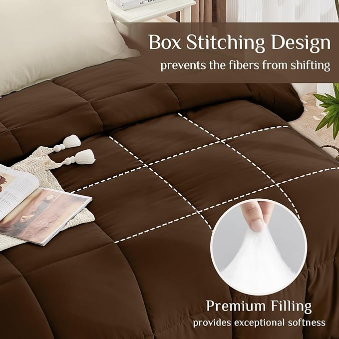 Down Alternative Comforter Set - Full - 7 Piece