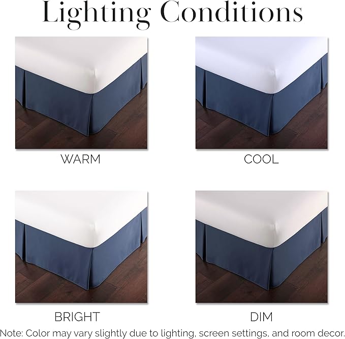 Bed Skirt - California King - 14 in Drop