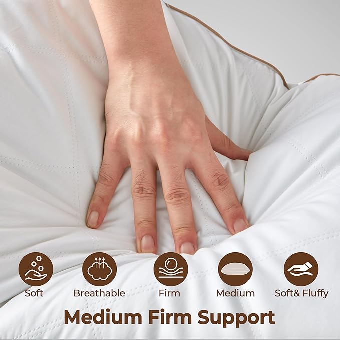 Bed Pillow - King - 2 Piece