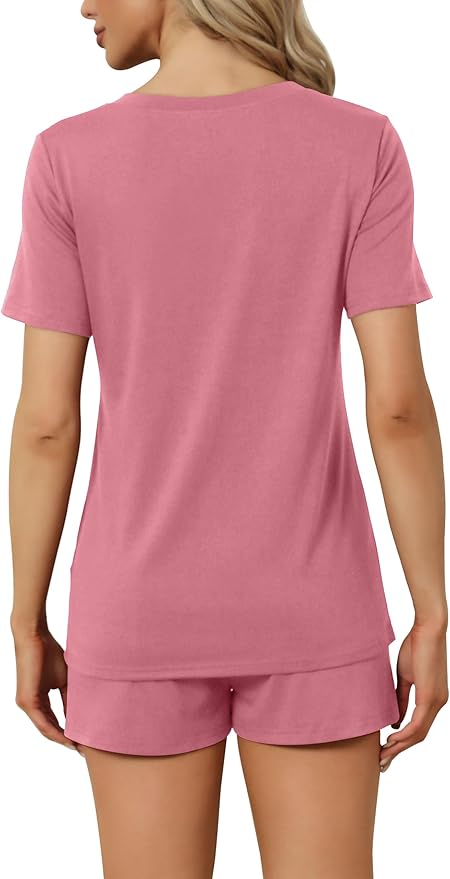 Women's Pajama Set - Short Sleeve - 2 Piece