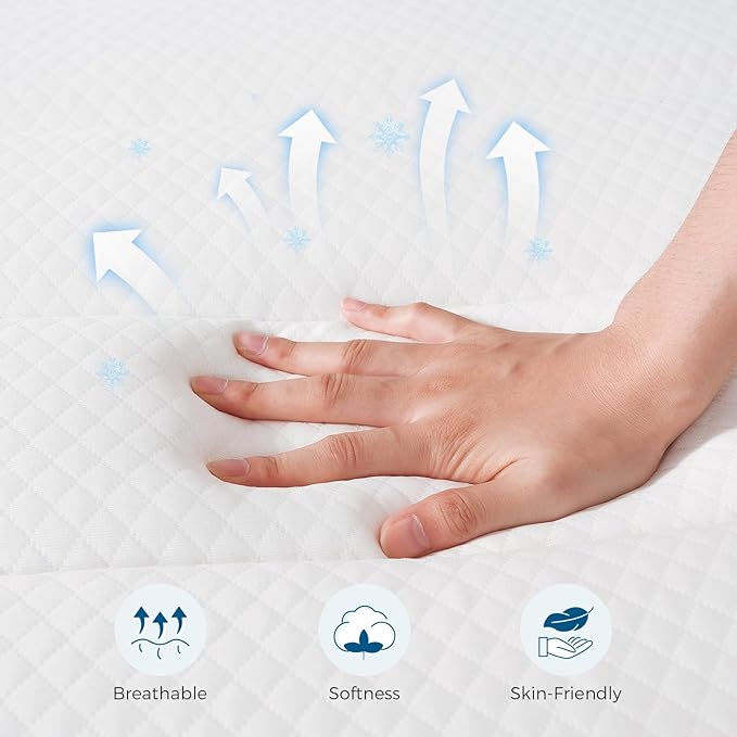 Memory Foam Cooling Mattress - Queen