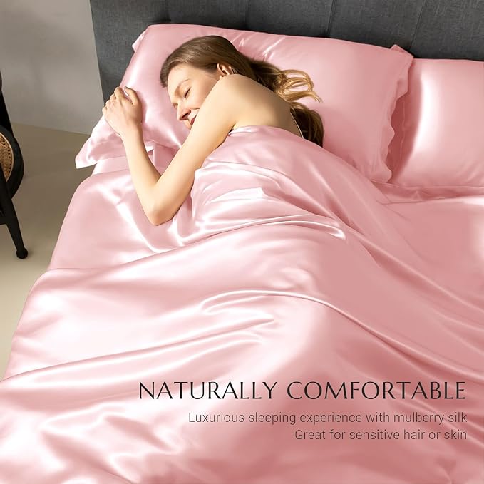 Mulberry Silk Duvet Cover - Queen