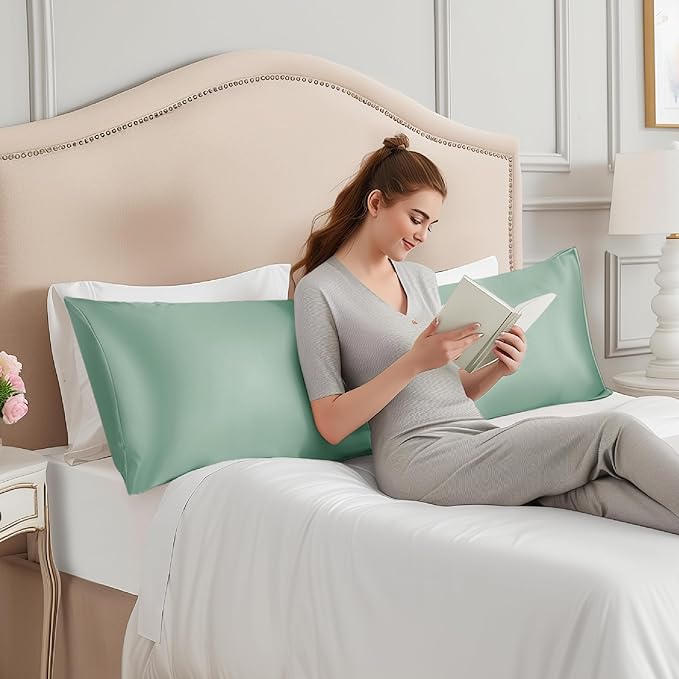 Mulberry Silk Cooling Pillowcase - 20 x 54 in