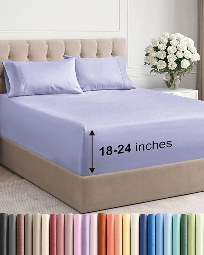 Cooling Bed Sheet Set - Twin XL - 4 Piece