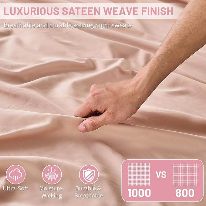 Fitted Sheet - Queen - 4 Piece