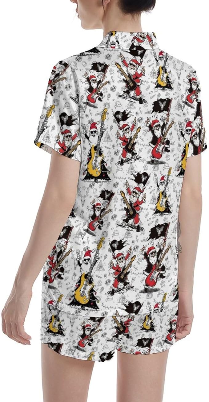 Women's Pajama Set - Short Sleeve - 2 Piece