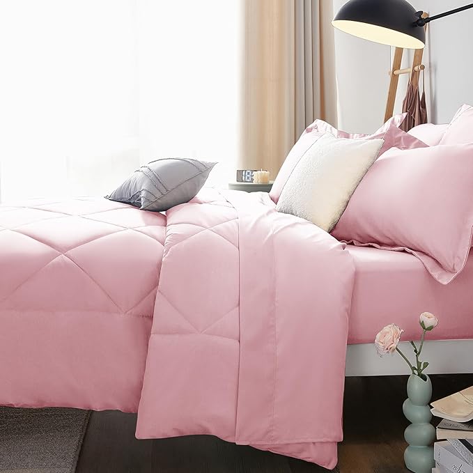 Down Alternative Comforter Set - Full - 7 Piece
