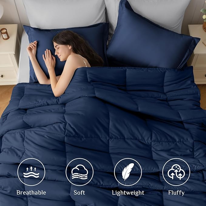 Down Alternative Comforter Set - King - 7 Piece
