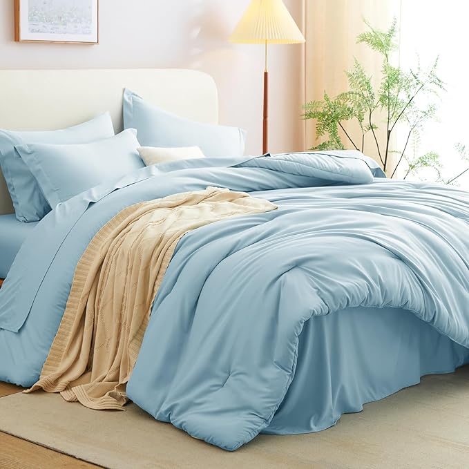 Down Alternative Comforter Set - Full - 7 Piece