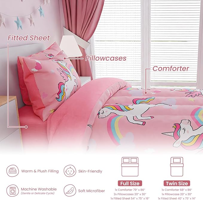 Microfiber Comforter Set - Twin - 3 Piece