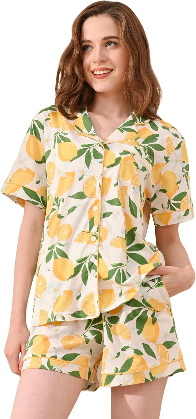 Women's 100% Cotton Pajama Set - 2 Piece