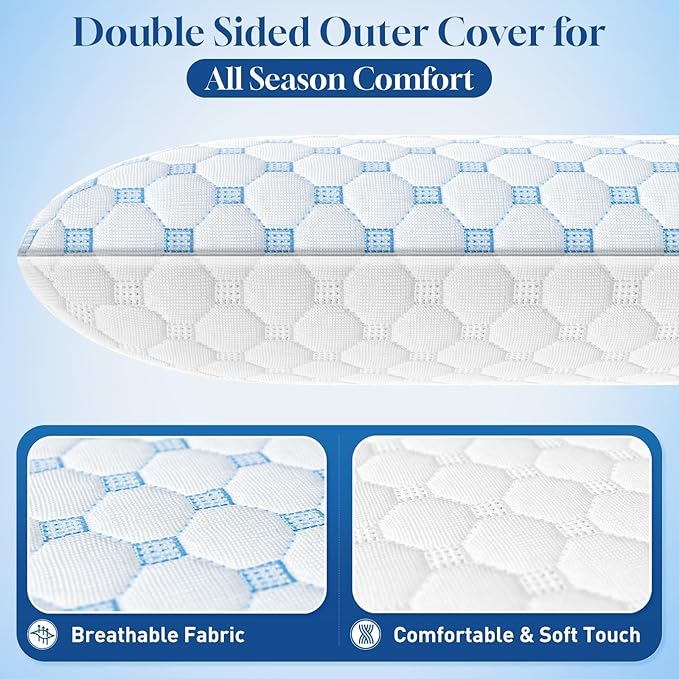 Memory Foam Bed Pillow - Standard