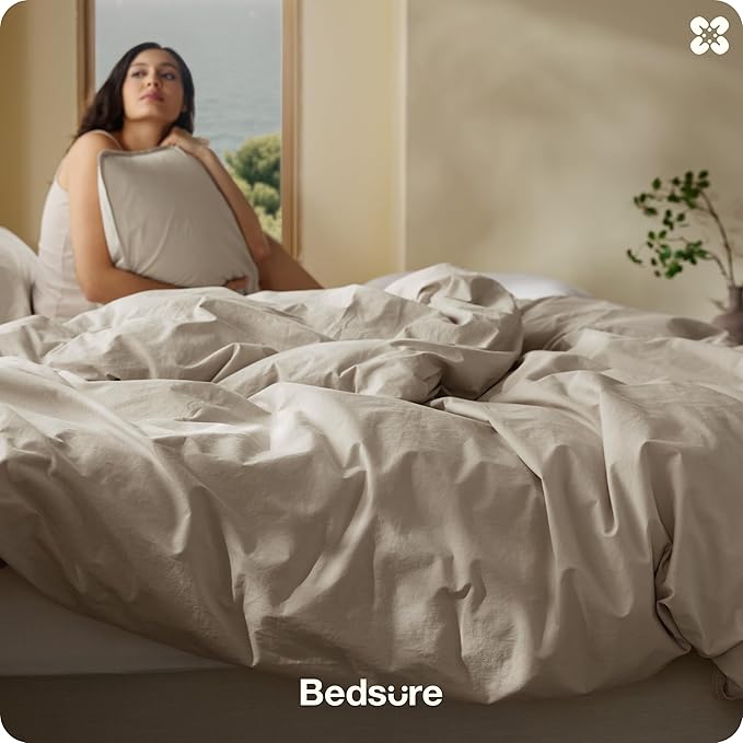 100% Cotton Duvet Cover Set - Queen