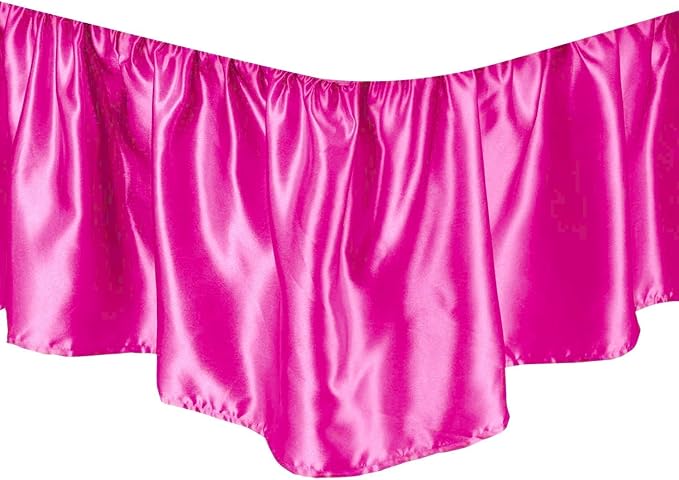 Satin Bed Skirt - Queen - 15 in Drop