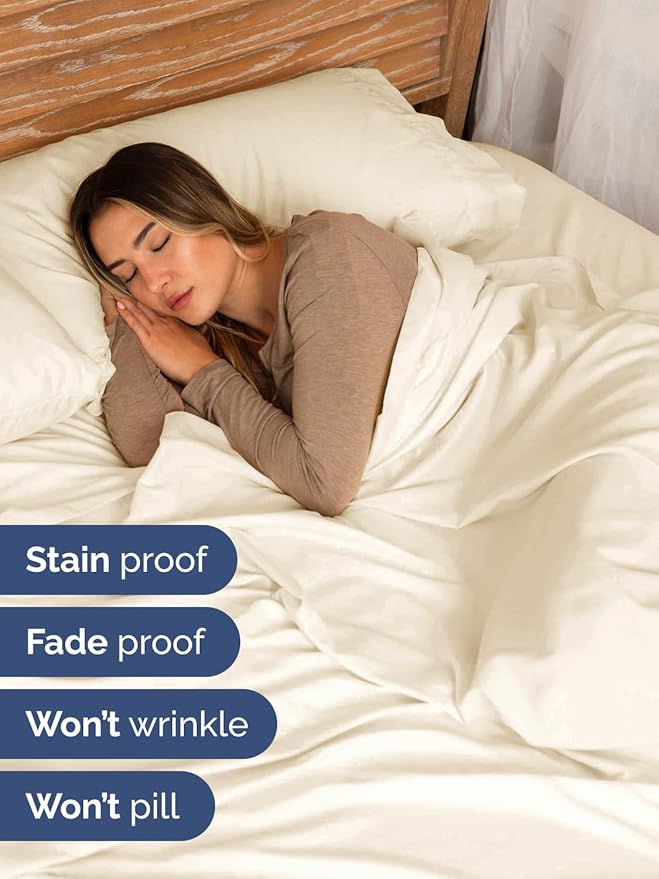 Cooling Bed Sheet Set - Full - 6 Piece